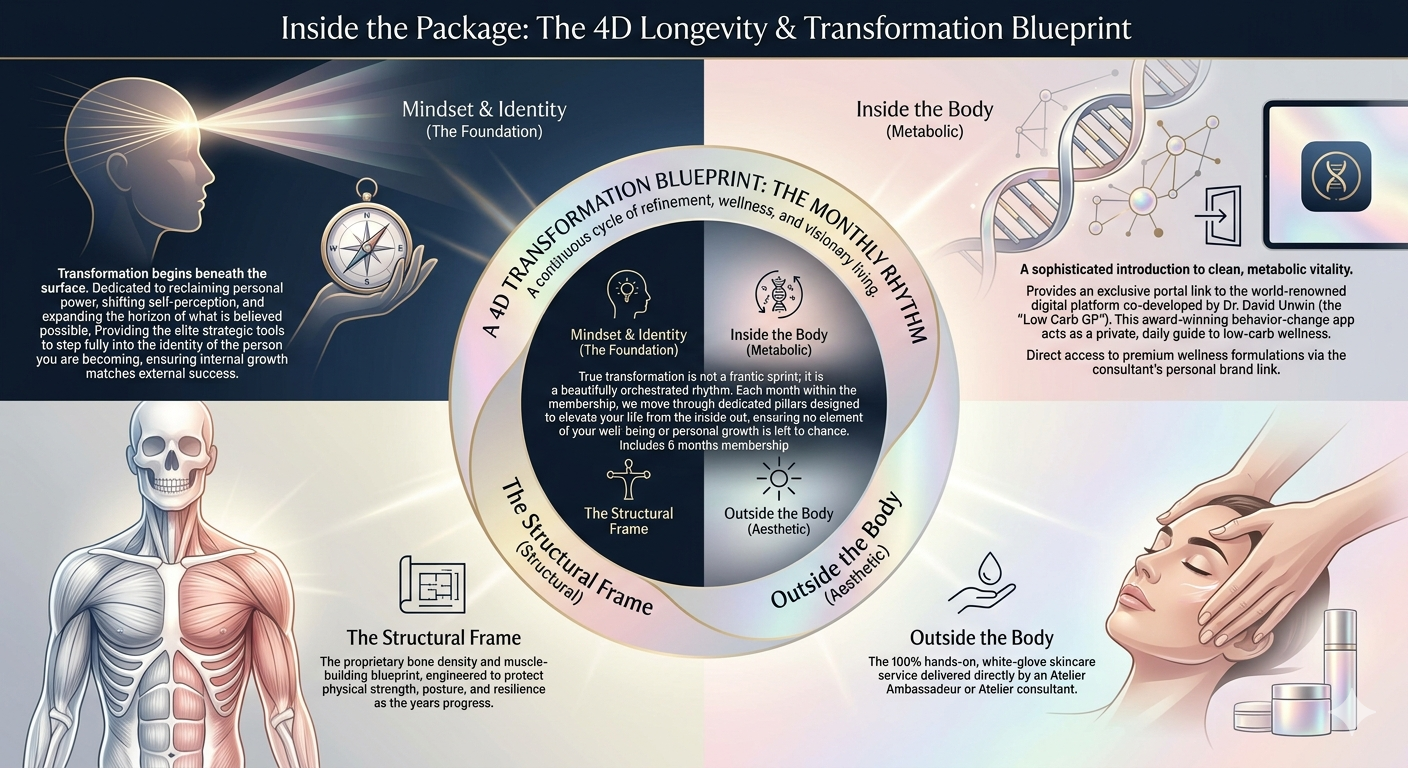 THE 4D LONGEVITY & TRANSFORMATION BLUEPRINT | LA PEAUX