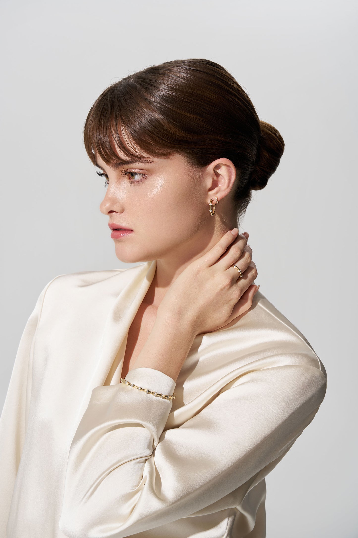Bangle 18KT 11.6g 0.34ct GH/SI
