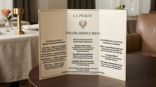 ATELIER SERVICE MENU