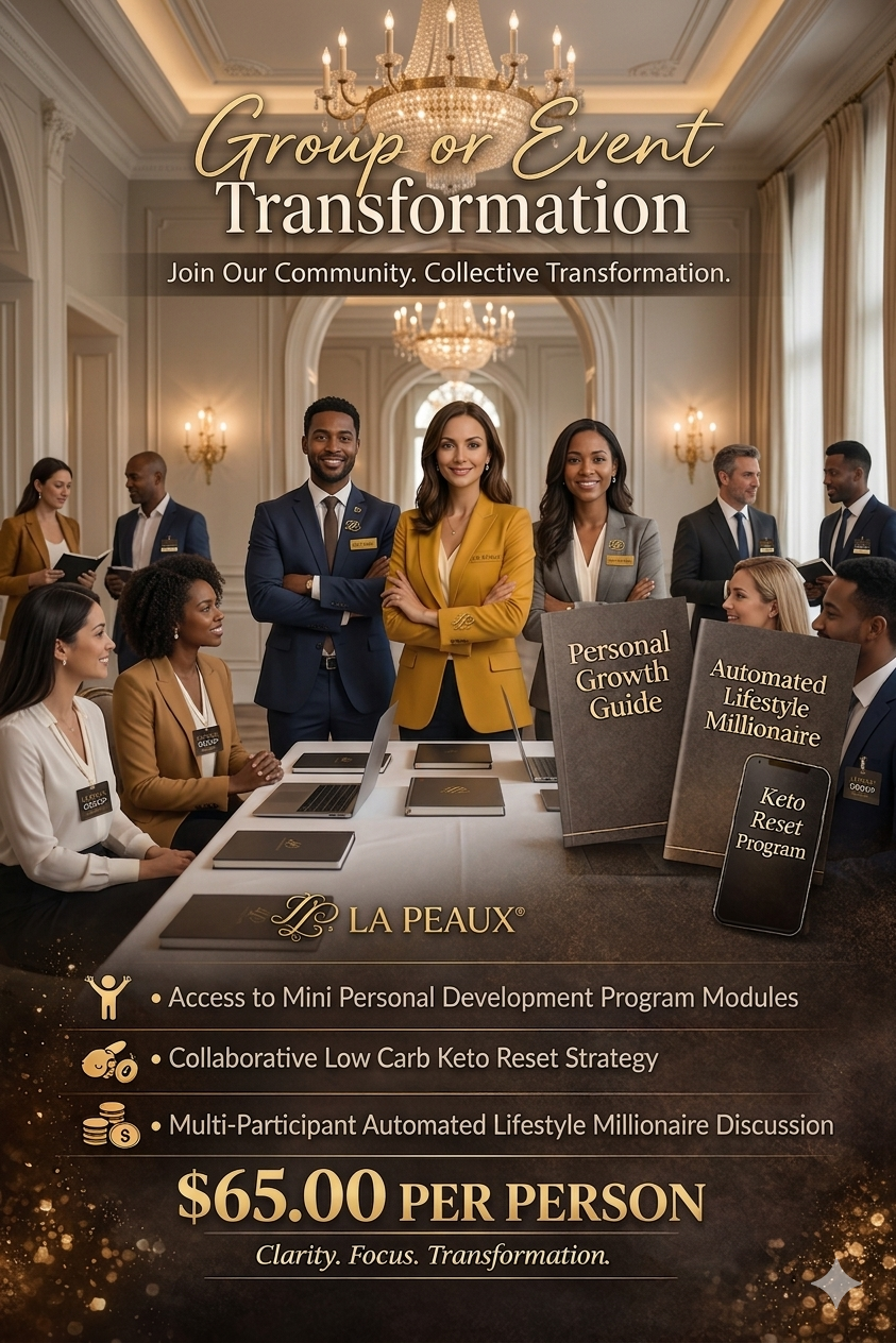 LA PEAUX® House of Transformation – Group or Event Transformation Session